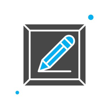 özet vektör illüstrasyon simgesi