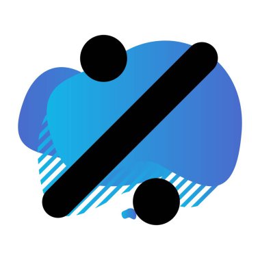 yüzde simgesi vektör illüstrasyonu