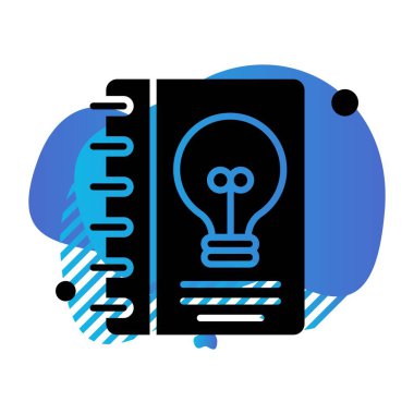 özet ikon vektör çizimi