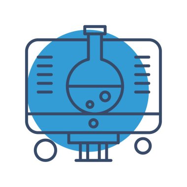 özet ikon vektör çizimi