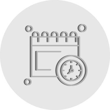 özet vektör illüstrasyon simgesi