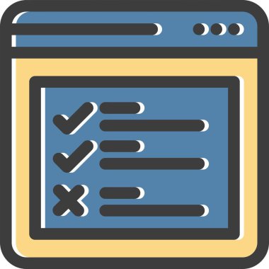 vektör web simgesi çizimi