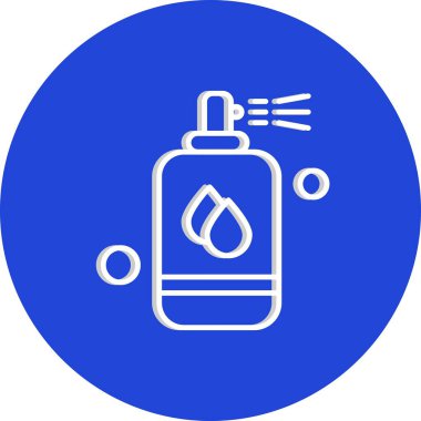 vektör dezenfektan spreyi ico