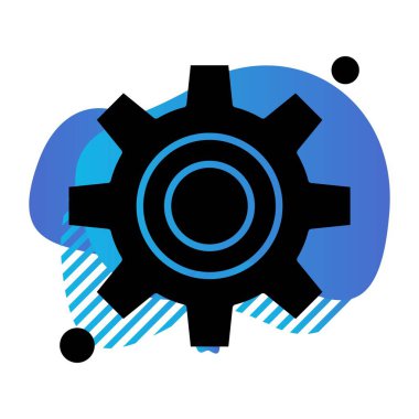 Vektör ayarı Simge illüstrasyonu