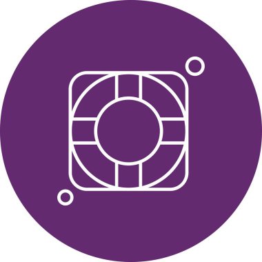 vektör hedef simgesi illüstrasyonu