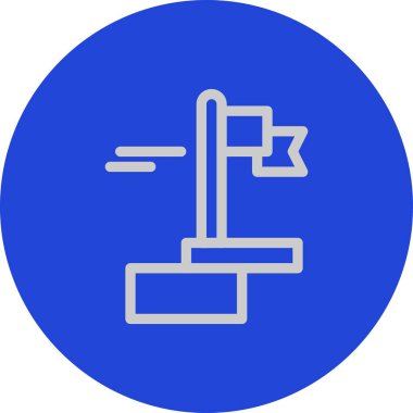 renkli vektör illüstrasyon simgesi