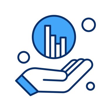 özet vektör illüstrasyon simgesi