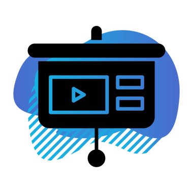 vektör ders simgesi çizimi