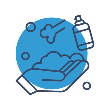 özet vektör illüstrasyon simgesi