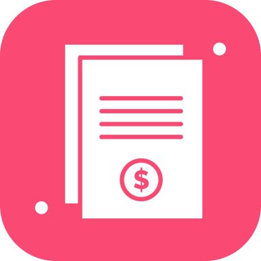 Vektör belgesi Simge illüstrasyonu