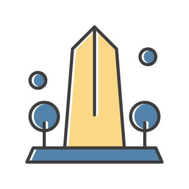 özet vektör illüstrasyon simgesi