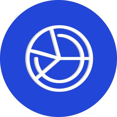  vektör pasta çizelgesi simgesi