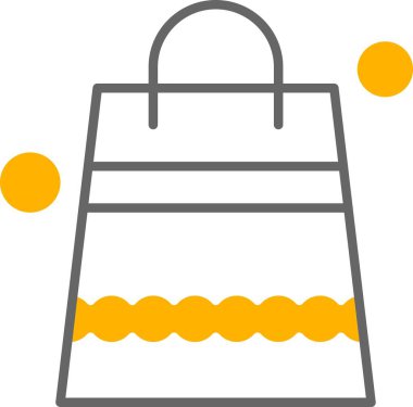 özet vektör illüstrasyon simgesi