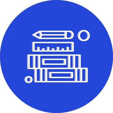 özet vektör illüstrasyon simgesi