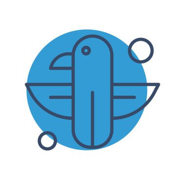 özet vektör illüstrasyon simgesi