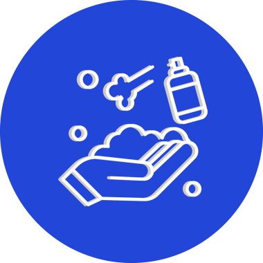 özet vektör illüstrasyon simgesi