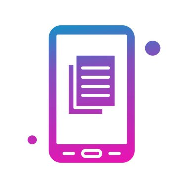 Vektör belgesi Simge illüstrasyonu