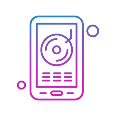 özet vektör illüstrasyon simgesi