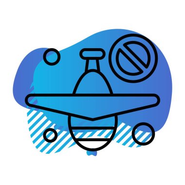 özet vektör illüstrasyon simgesi