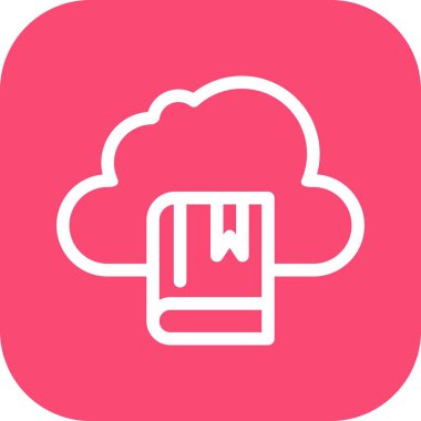 kitap simgesi vektör illüstrasyonu