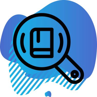 vektör Arama Simgesi illüstrasyonu