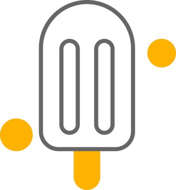 Dondurma ico vektörü.