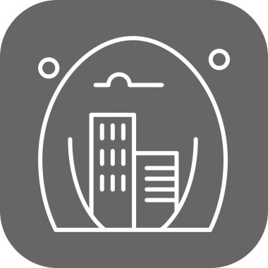 özet vektör illüstrasyon simgesi