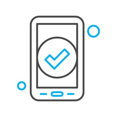 özet vektör illüstrasyon simgesi