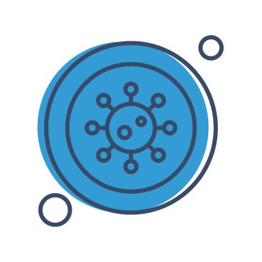 özet vektör illüstrasyon simgesi