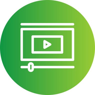 özet vektör illüstrasyon simgesi