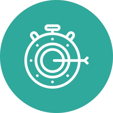 vektör kronometre simgesi illüstrasyonu