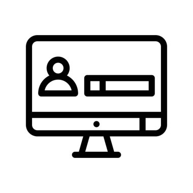 vektör yönlendirilmiş simge illüstrasyonu