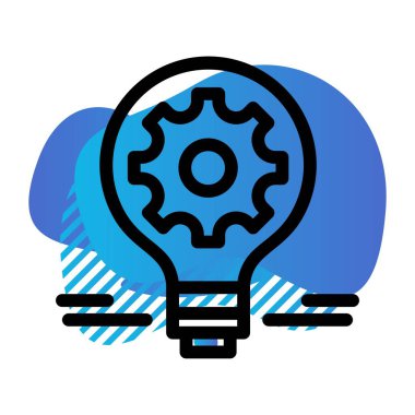 Vektör Ampul Simgesi illüstrasyonu