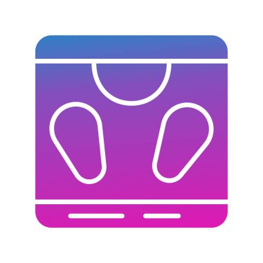 Vektör tartma makinesi simgesi