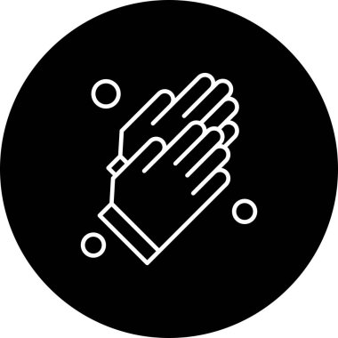 özet vektör illüstrasyon simgesi