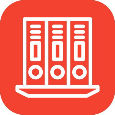 özet vektör illüstrasyon simgesi