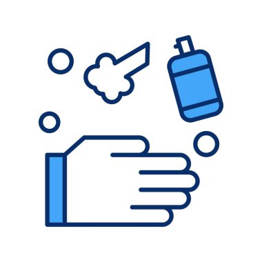 özet vektör illüstrasyon simgesi