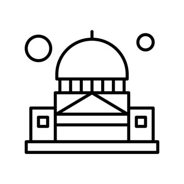 vektör Beyaz Saray ico