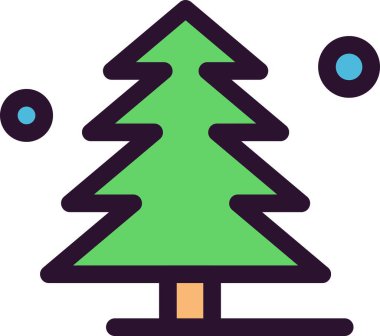 Vektör Ağacı Simgesi illüstrasyonu