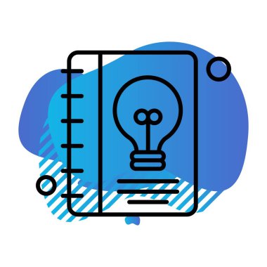 özet ikon vektör çizimi