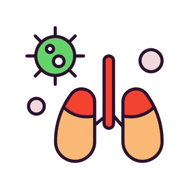 vektör böbrek simgesi illüstrasyonu