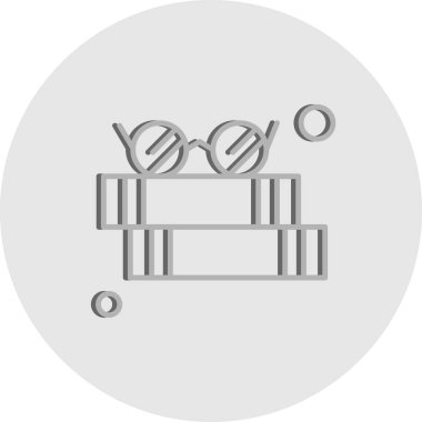 özet vektör illüstrasyon simgesi