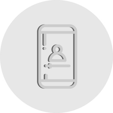 Vektör Mobil simge illüstrasyonu