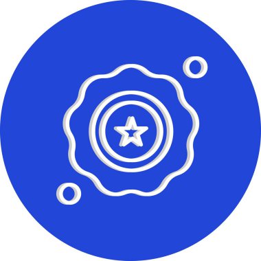 özet vektör illüstrasyon simgesi