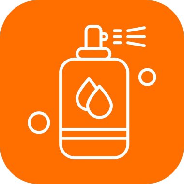 vektör dezenfektan spreyi ico