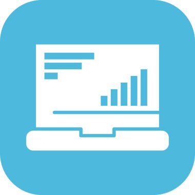 vektör dizüstü simgesi illüstrasyonu