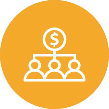 vektör ağ simgesi çizimi