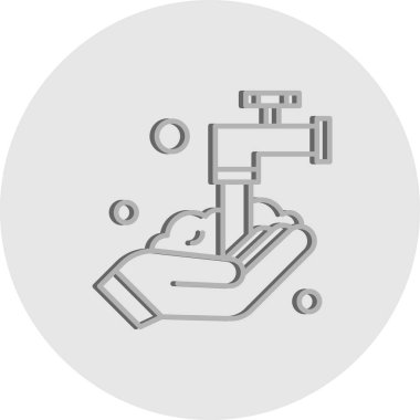 özet vektör illüstrasyon simgesi