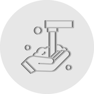 özet vektör illüstrasyon simgesi