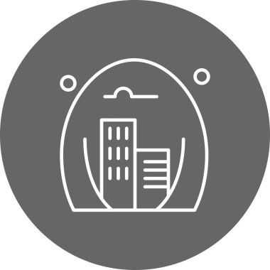 özet vektör illüstrasyon simgesi